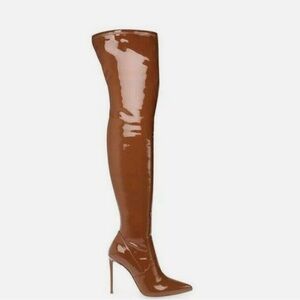 Women's Brown Over-the-Knee Boots